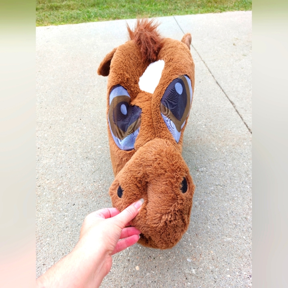Horse Head‎ Maskimal Dan Dee Halloween Costume Mascot Mask Godfather